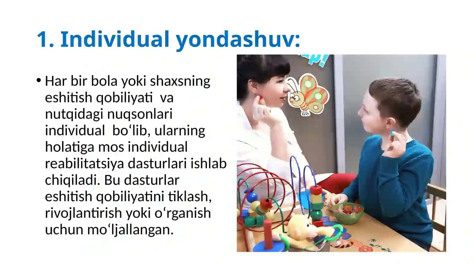 Eshituv-nutqiy reabilitatsiyaning o'zigaxosligi 4