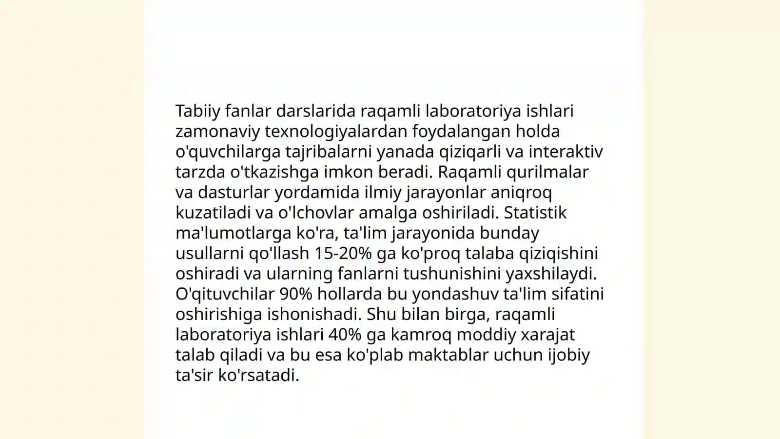 Tabiiy fan darslarida axborot texnalogiyalari 4