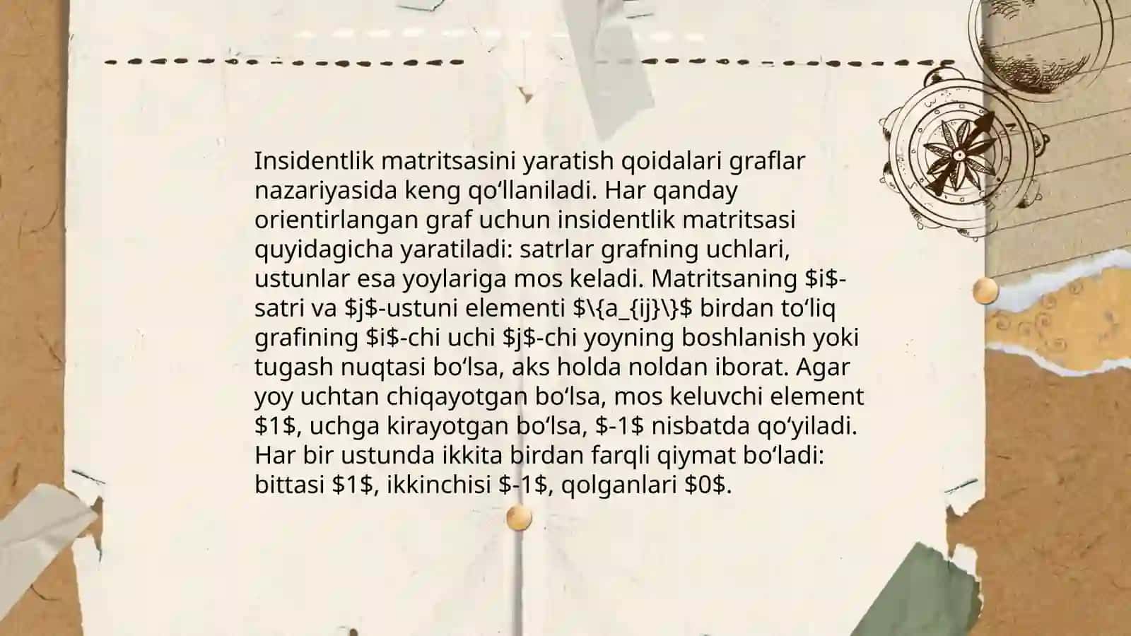Insidentlik matritsasi 4