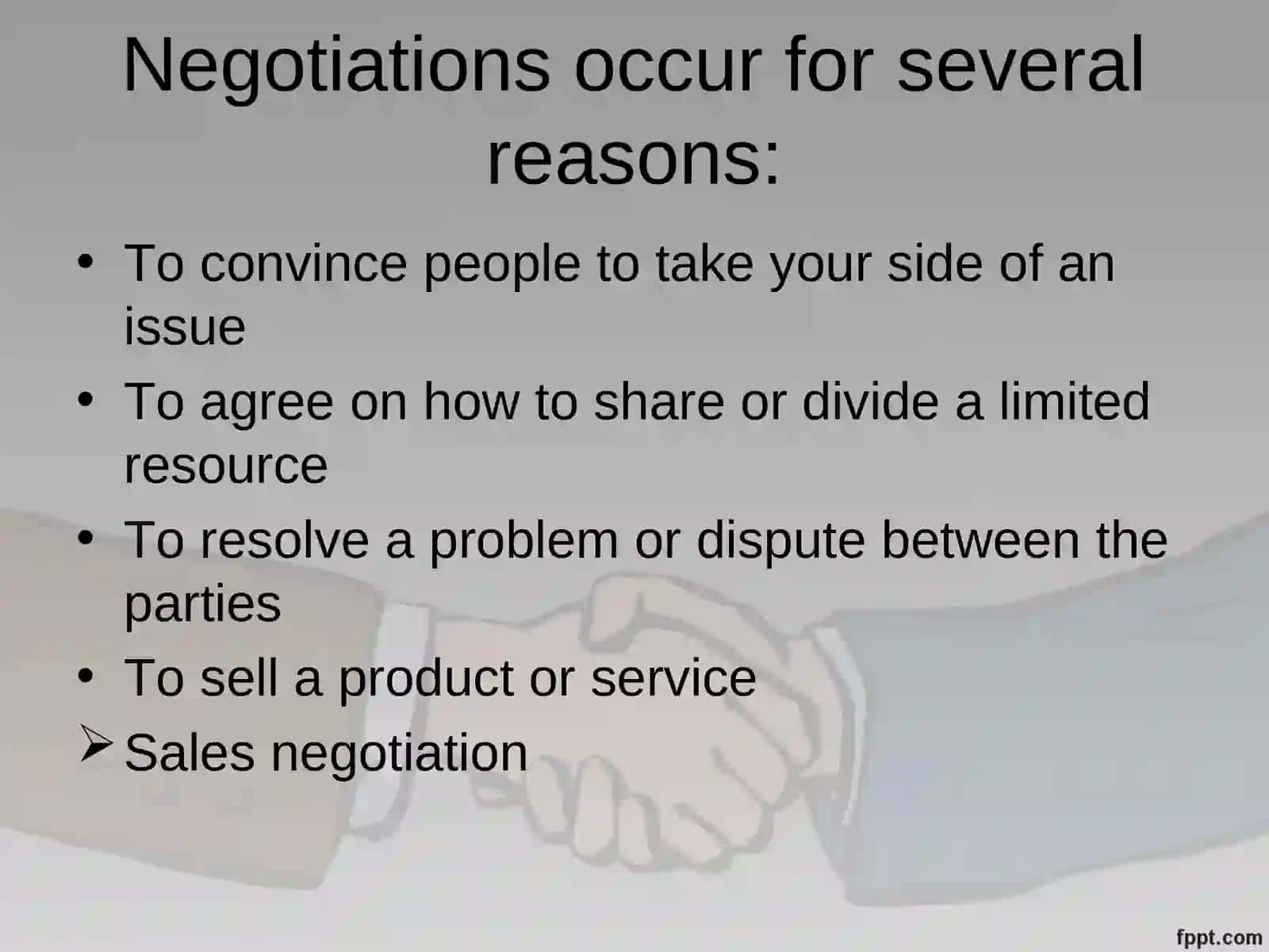 NEGOTIATION SKILLS 4