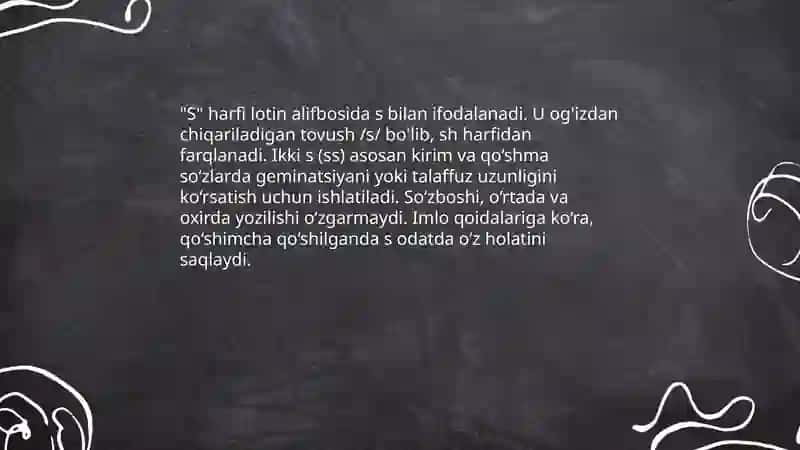 Ssssning fonetik xususiyatlari 4
