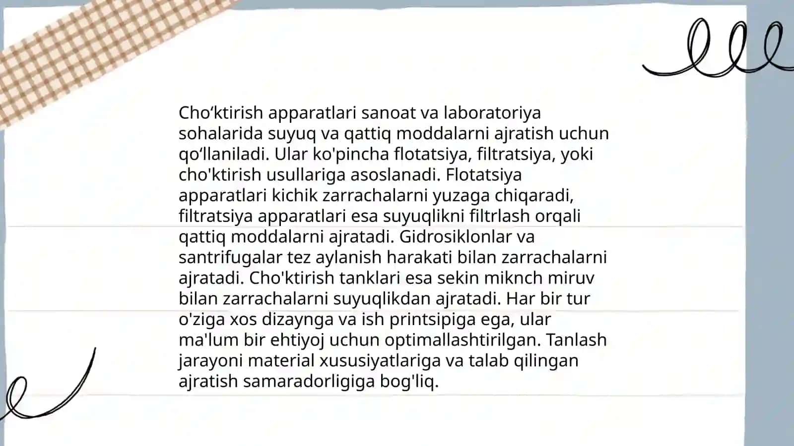 Choʻktirish apparatlarning amaliyotda qoʻllanilishi 4