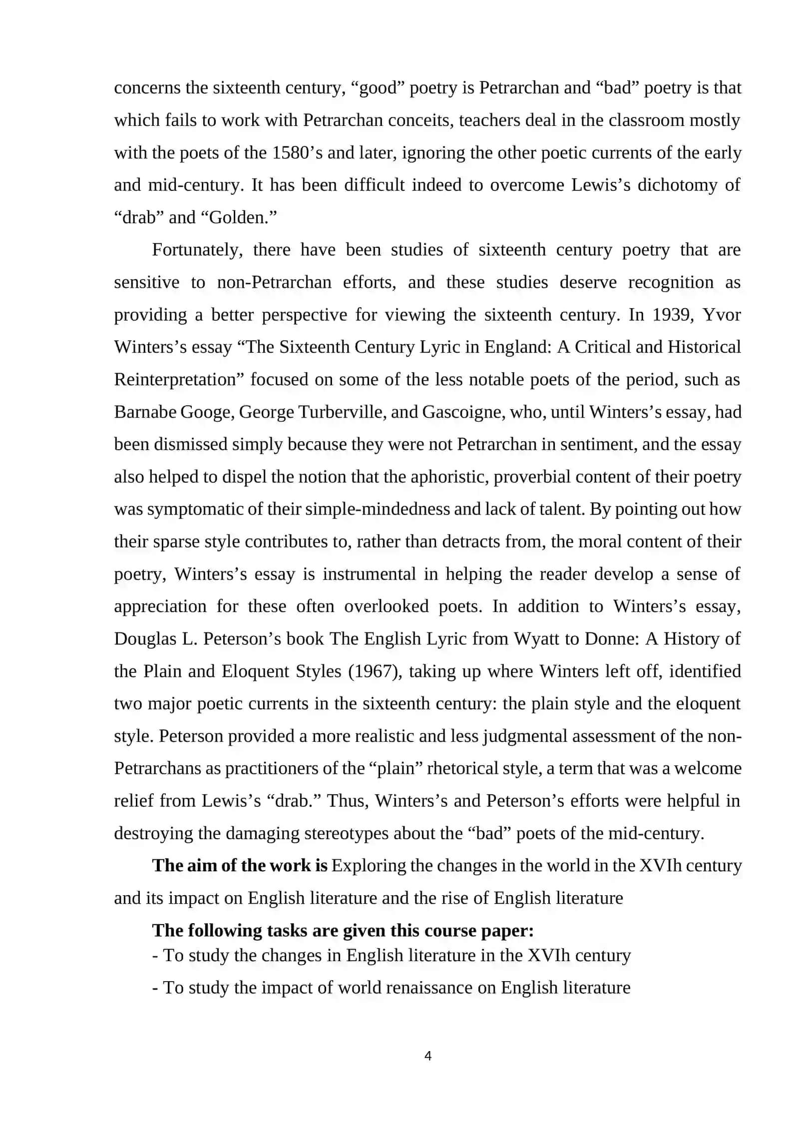 LITERATURE OF XVI CENTURY 4