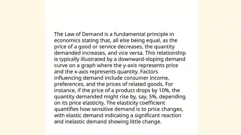 What is demand? 4
