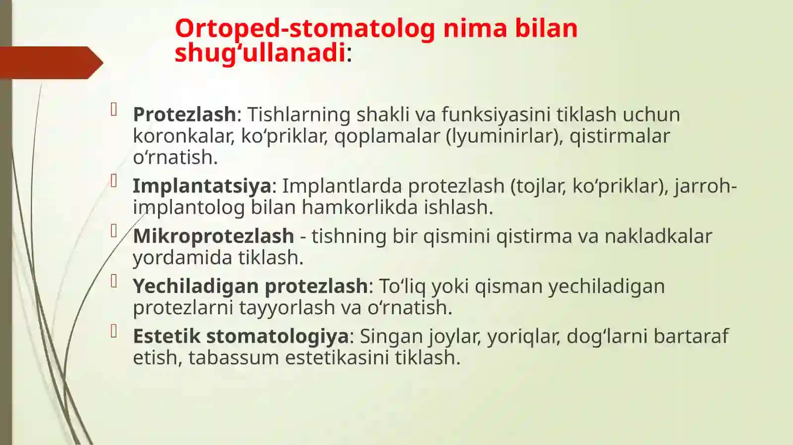 Vrach ortoped stomatolog va tish texnigi 4