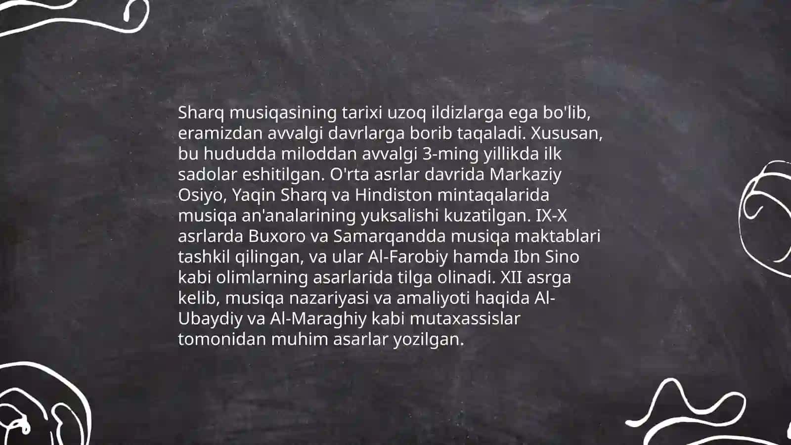 Sharq mamlakatlari musiqiy madaniyati 4