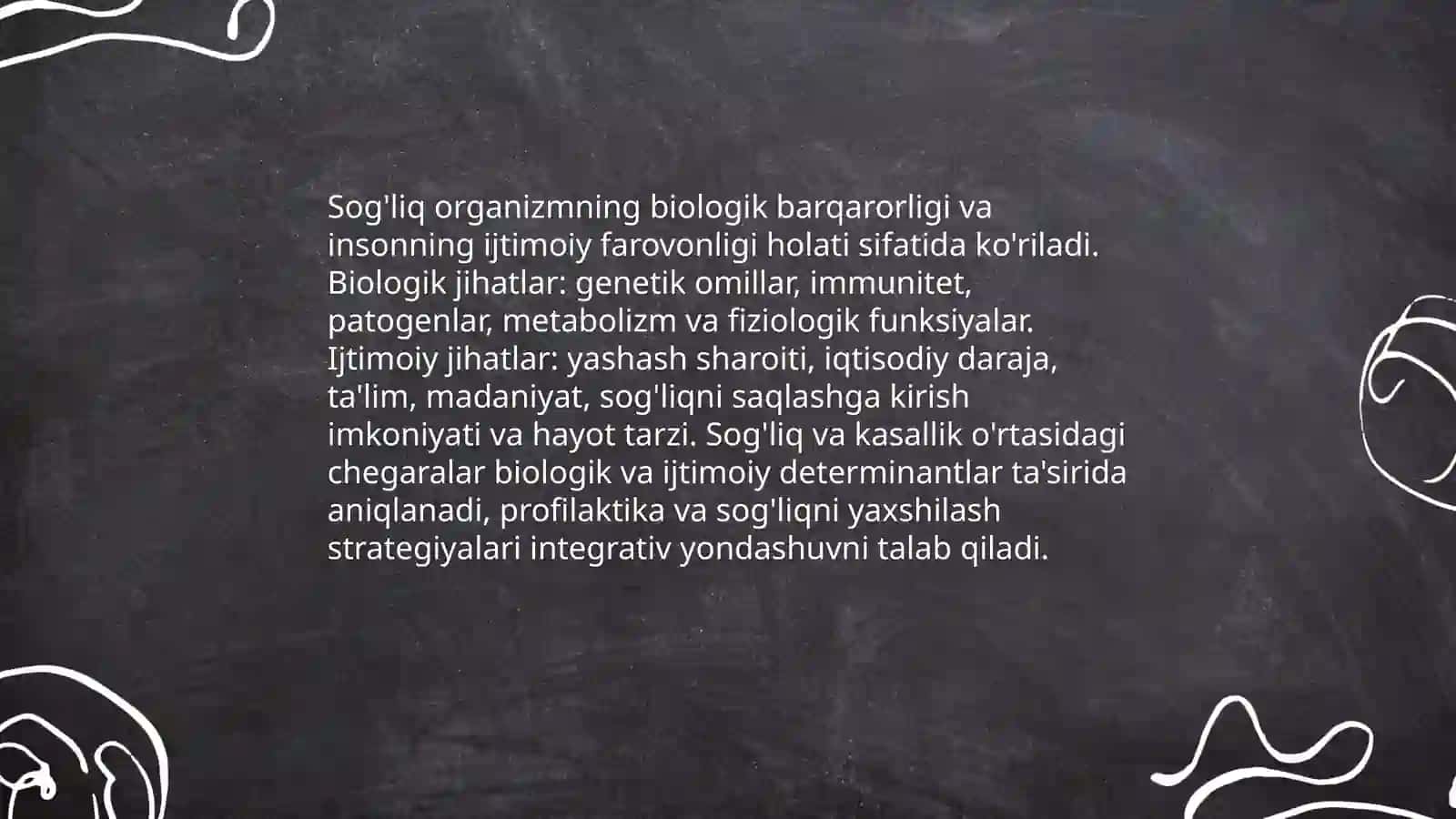 Sog'lom turmush tarzining ta'rifi va asosiy tamoyillari 4