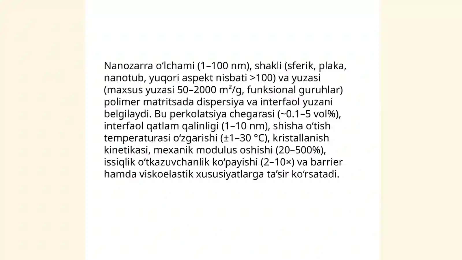 Nanokompozitlar va ularning fizik xususiyatlari 4