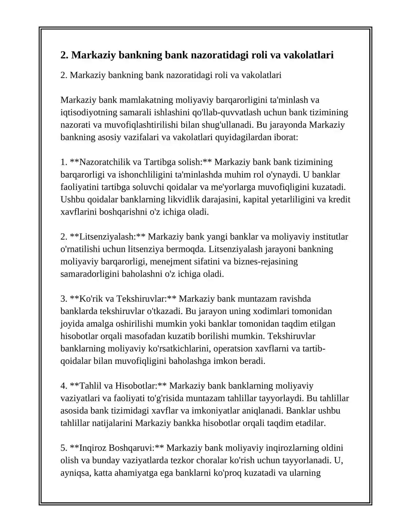 BANK QADAǴALAWI HÁM AUDITI 4