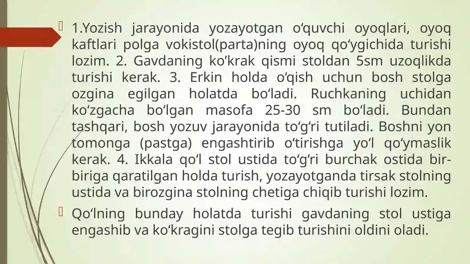 Yozuv Materiallari va Qurollari 4