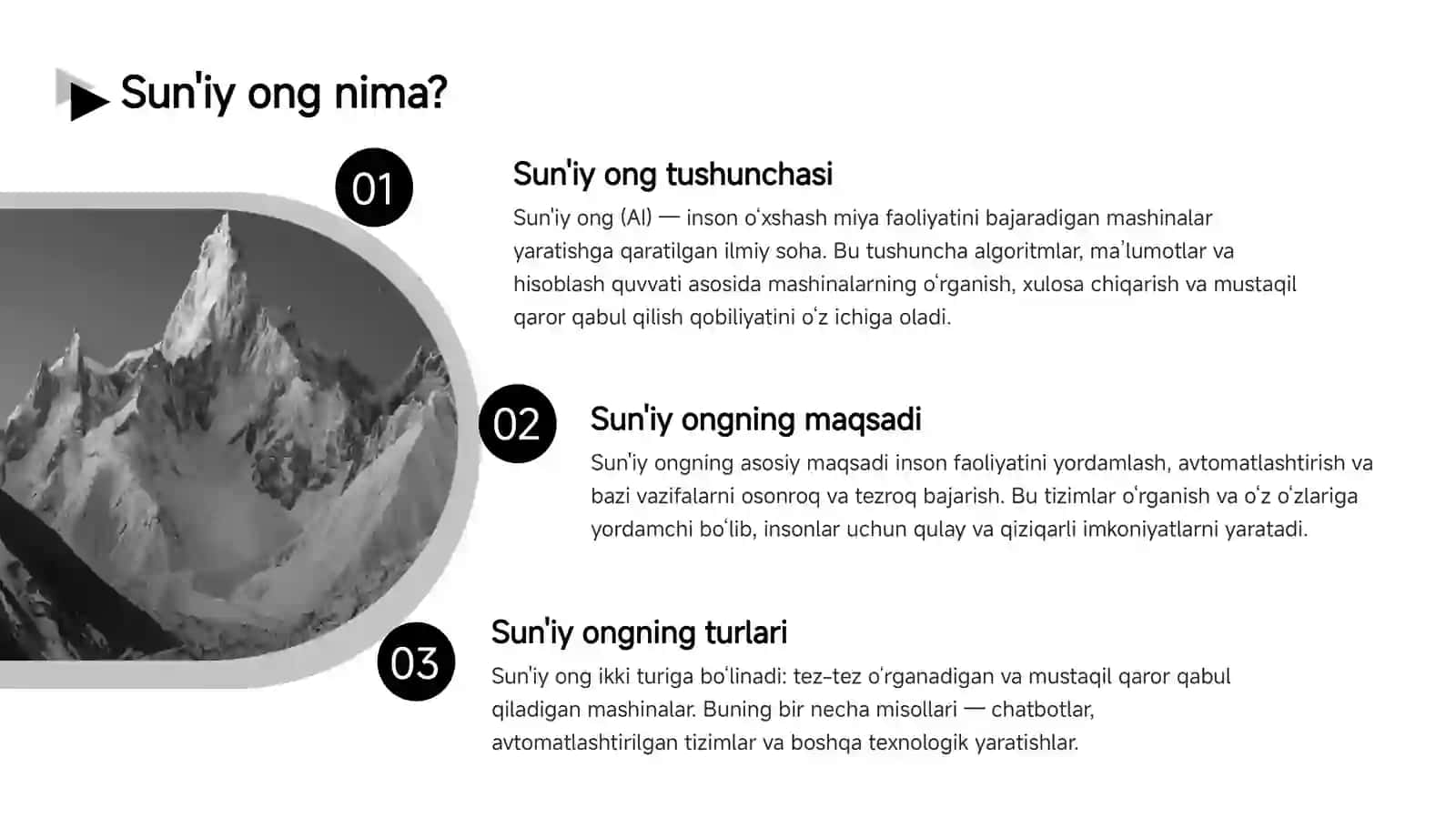 Sun'iy Ong va Haqiqat: Sun'iy Ong falsafasi 4