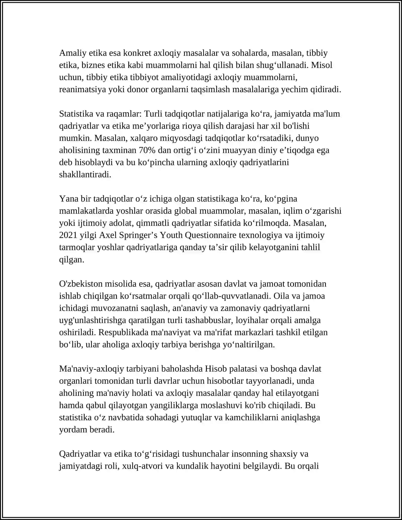3-SINF "TARBIYA DARSINI" OʻRGANISH 4