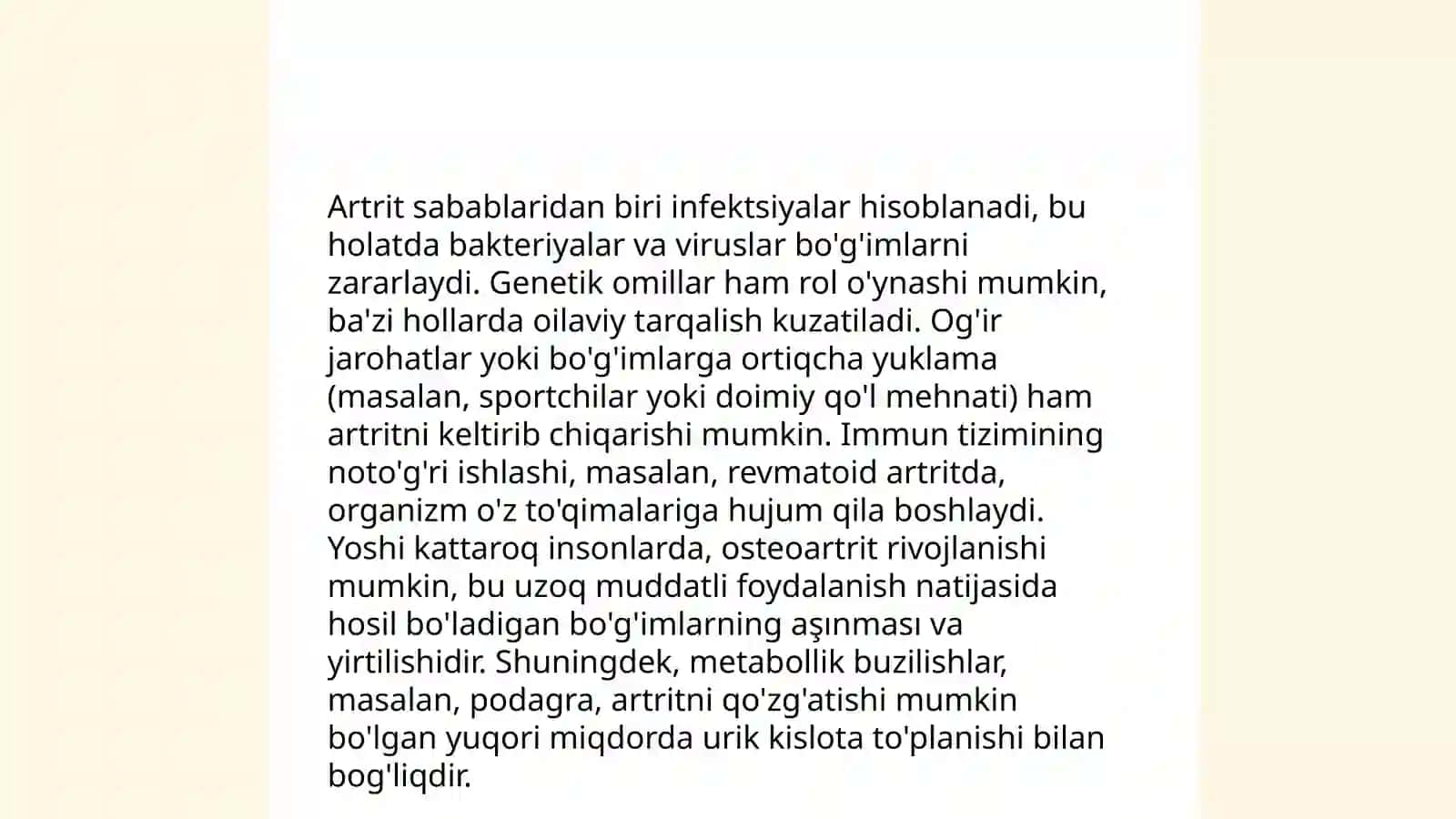 Artrit va ortrozlar 4
