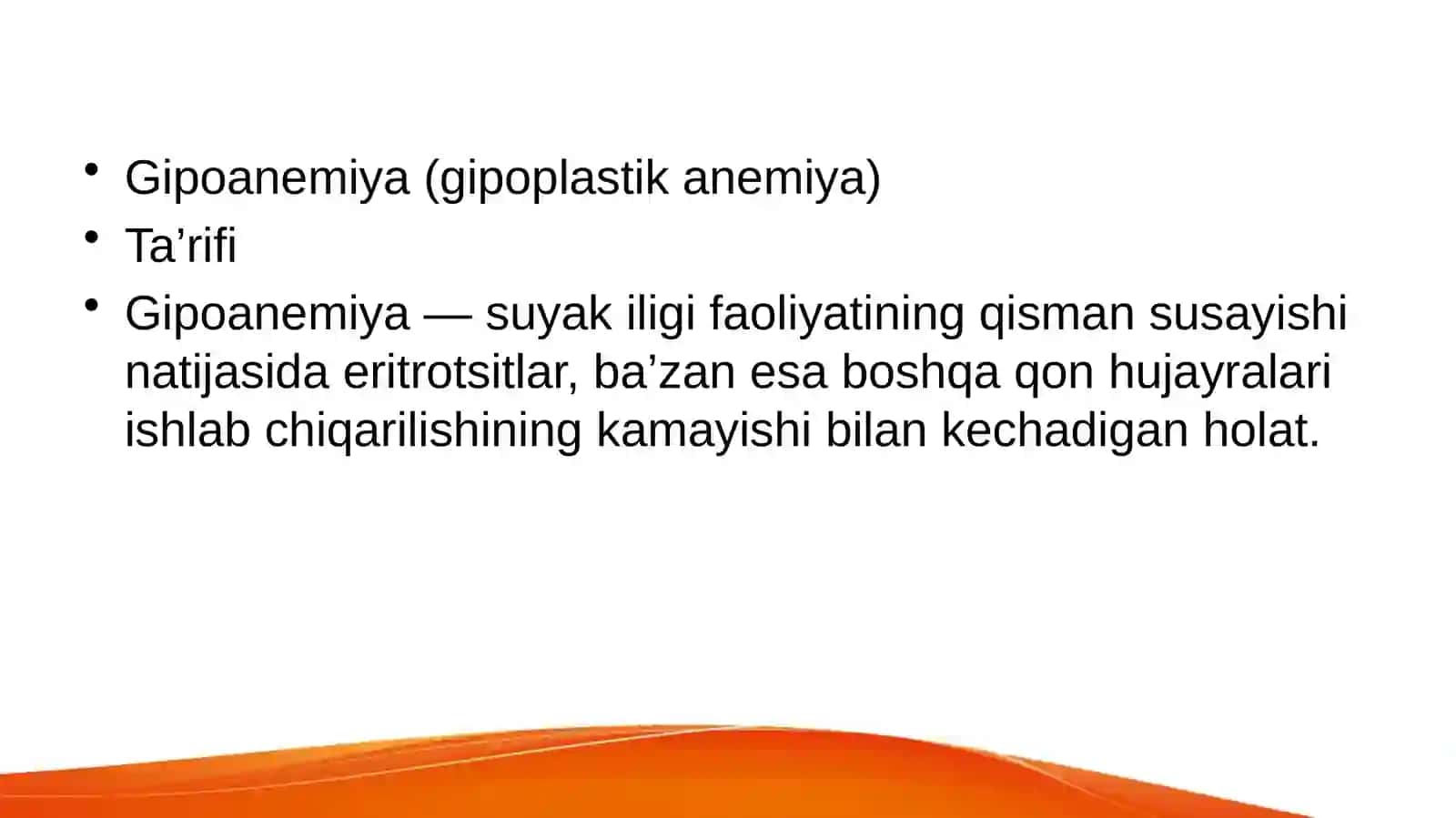 GIPO VA APLASTIK ANEMIYALAR 4