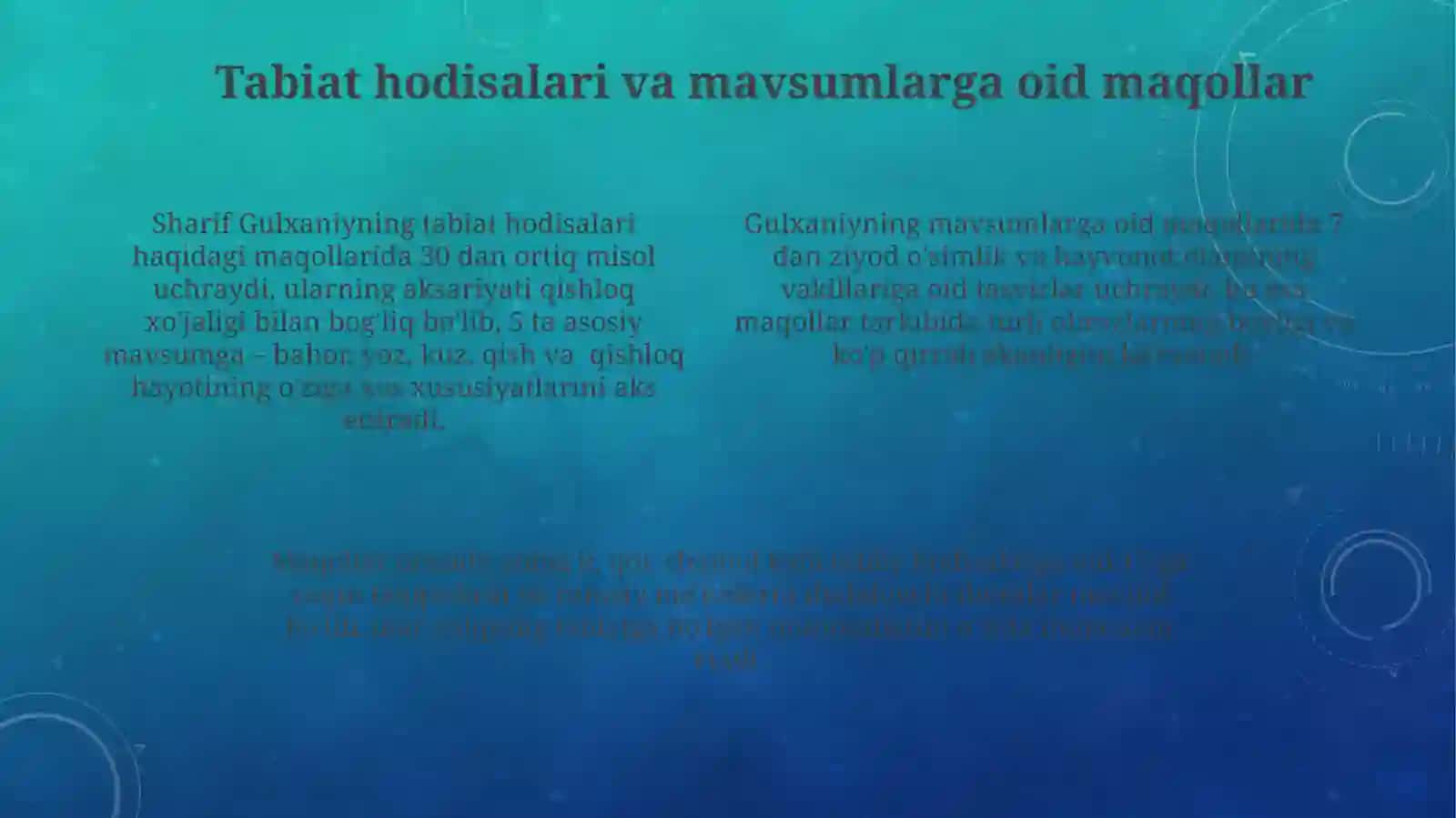 Gulxaniy Zarbulmasal asari tahlili 4