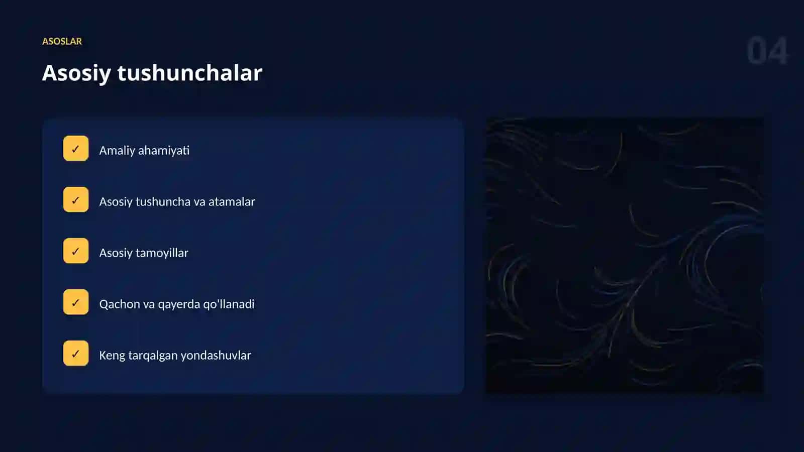AI MA'LUMOTLAR BILAN ISHLASH 4