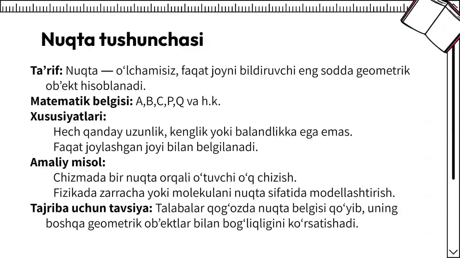 Geometrik modellashtirish asoslari 4