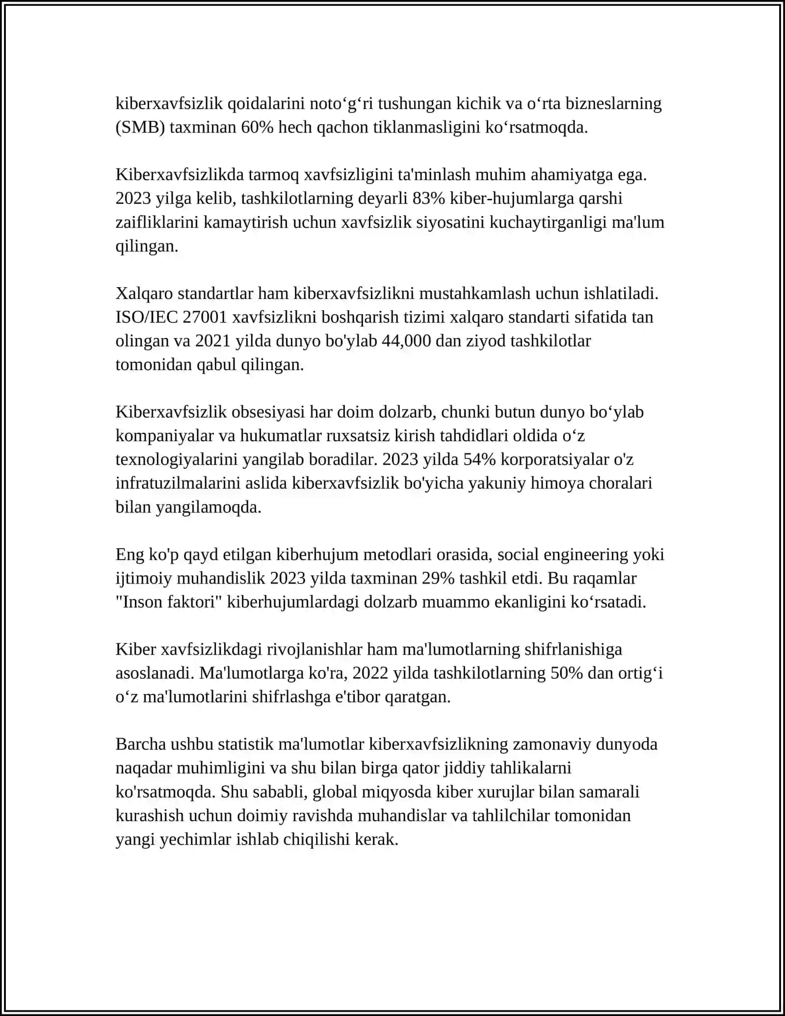 KIBER MAKONDA DIN 4