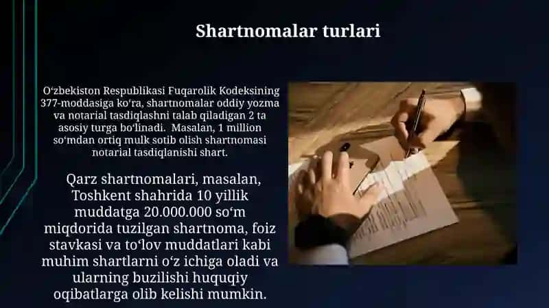 Shartnomalar Tushunchasi 4