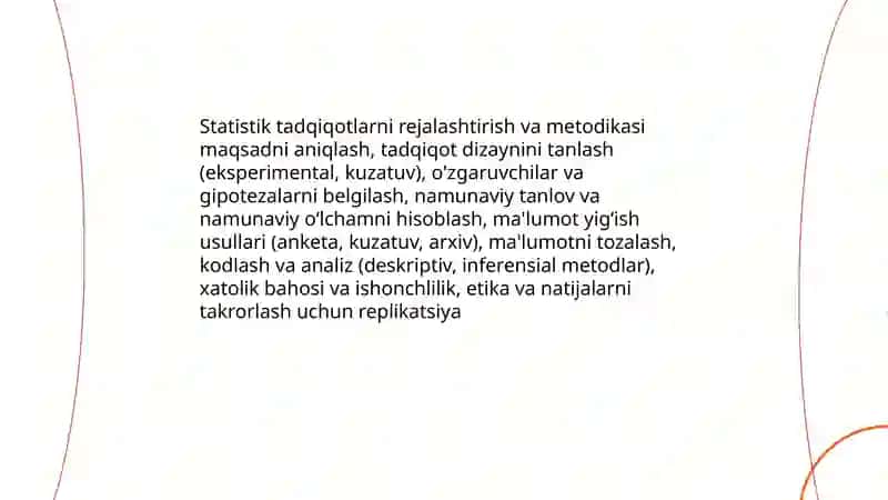 Statistikaning oʻziga xos umum-ilmiy va maxsus usullari 4