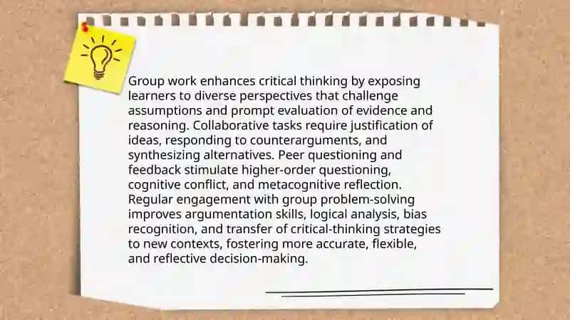 Benefits of Group Work in Learning 4