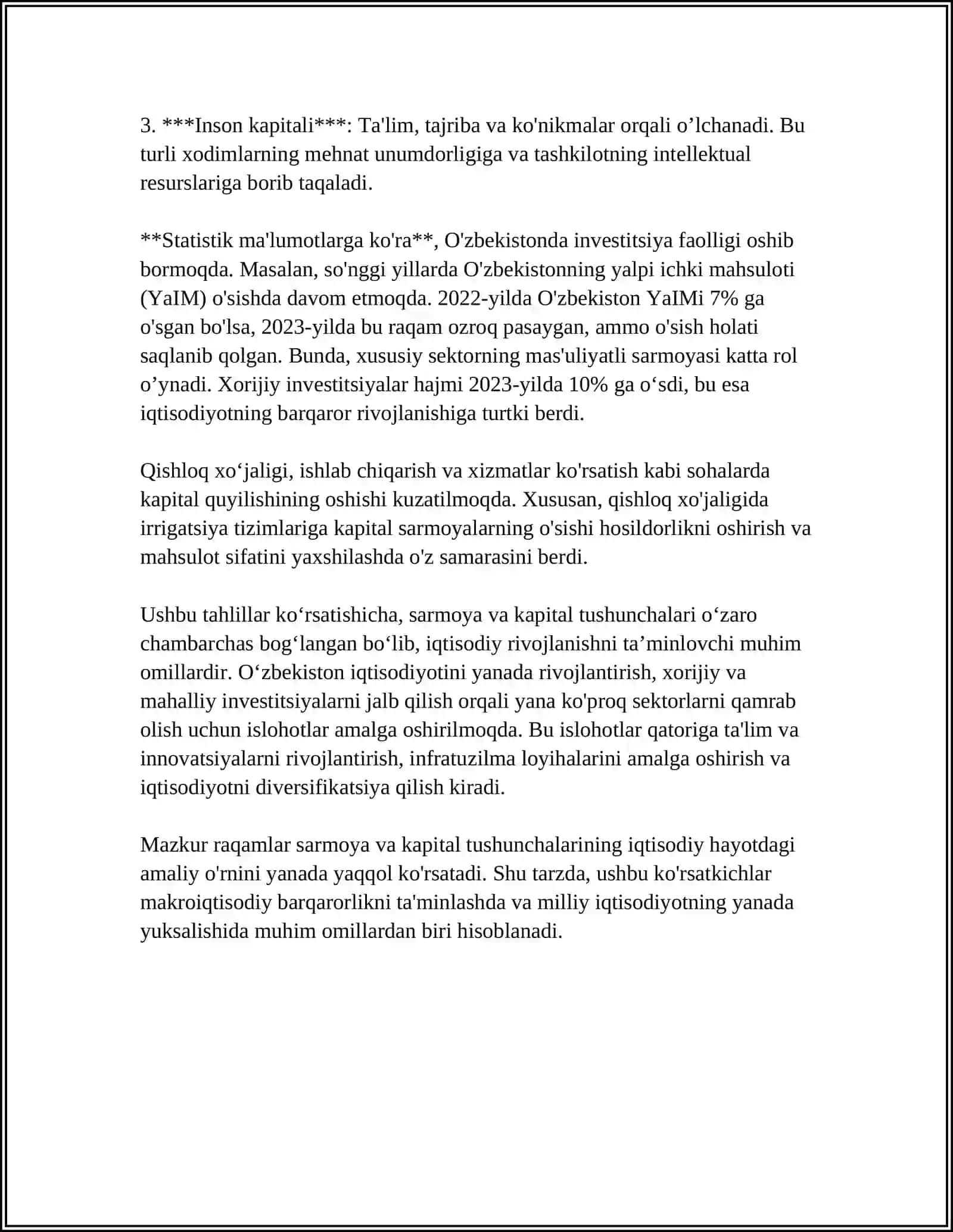 SARMOYA VA KAPITALNING SHAKLLANISHI 4