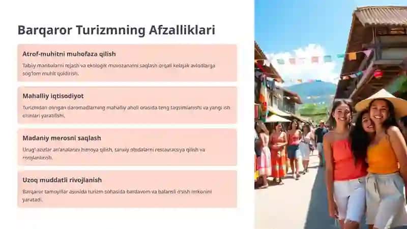Turizm va atrof-muhit: Kirish 4