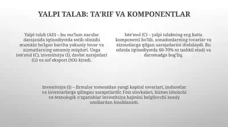 Yalpi talab va yalpi taklif 4