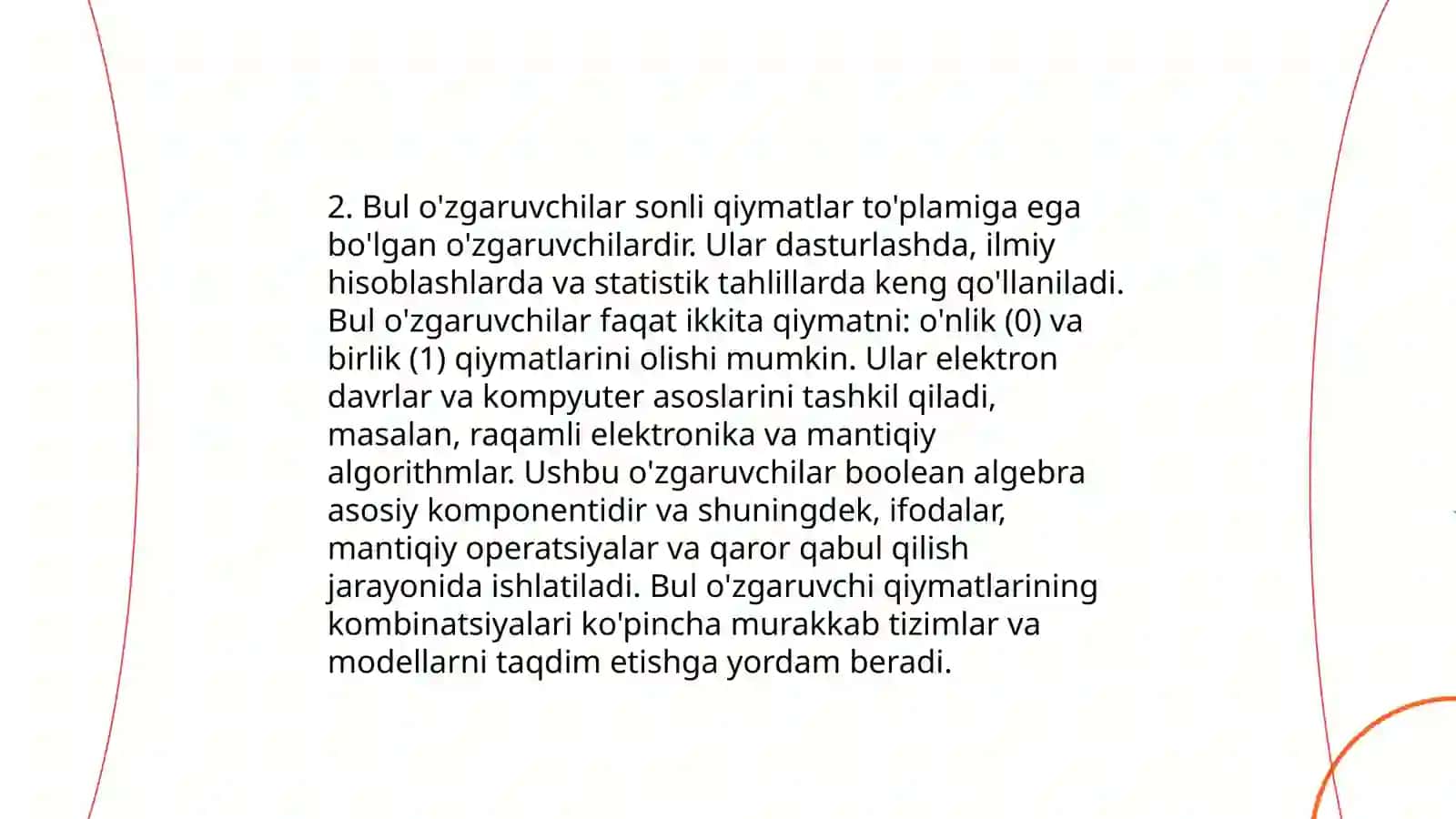 Bul algebrasi 4
