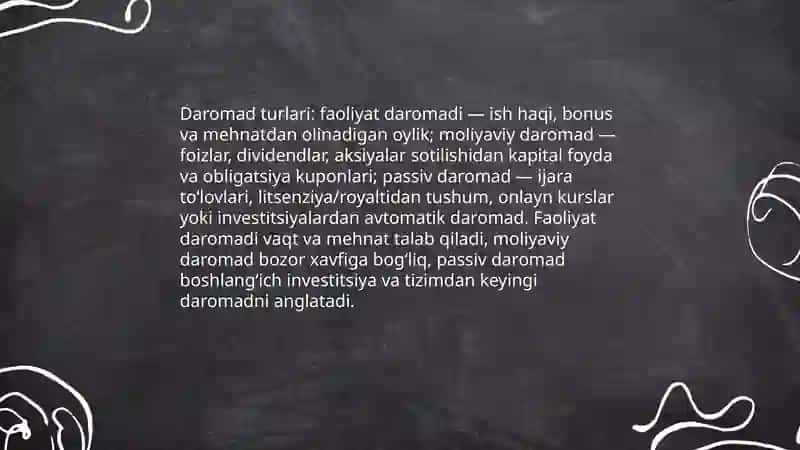 Daromad va foyda 4