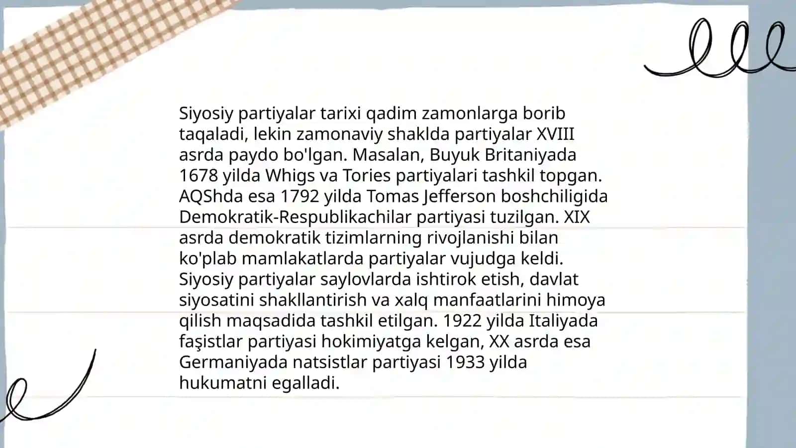 Siyosiy partiyalar tushunchasi 4