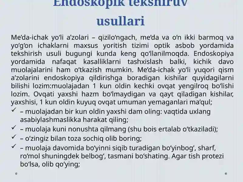 Endoskopik Usullar Tibbiyot 4