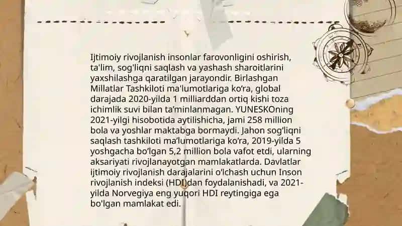 Rivojlanish falsafasi 4
