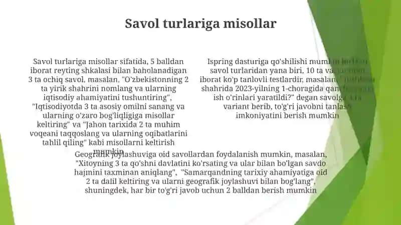 Balni hisoblash usullari kursi 4