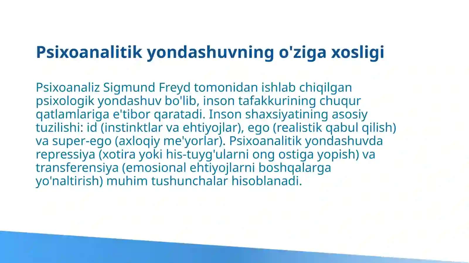 Rus psixologiyasida shaxsga yondashuvlar 4
