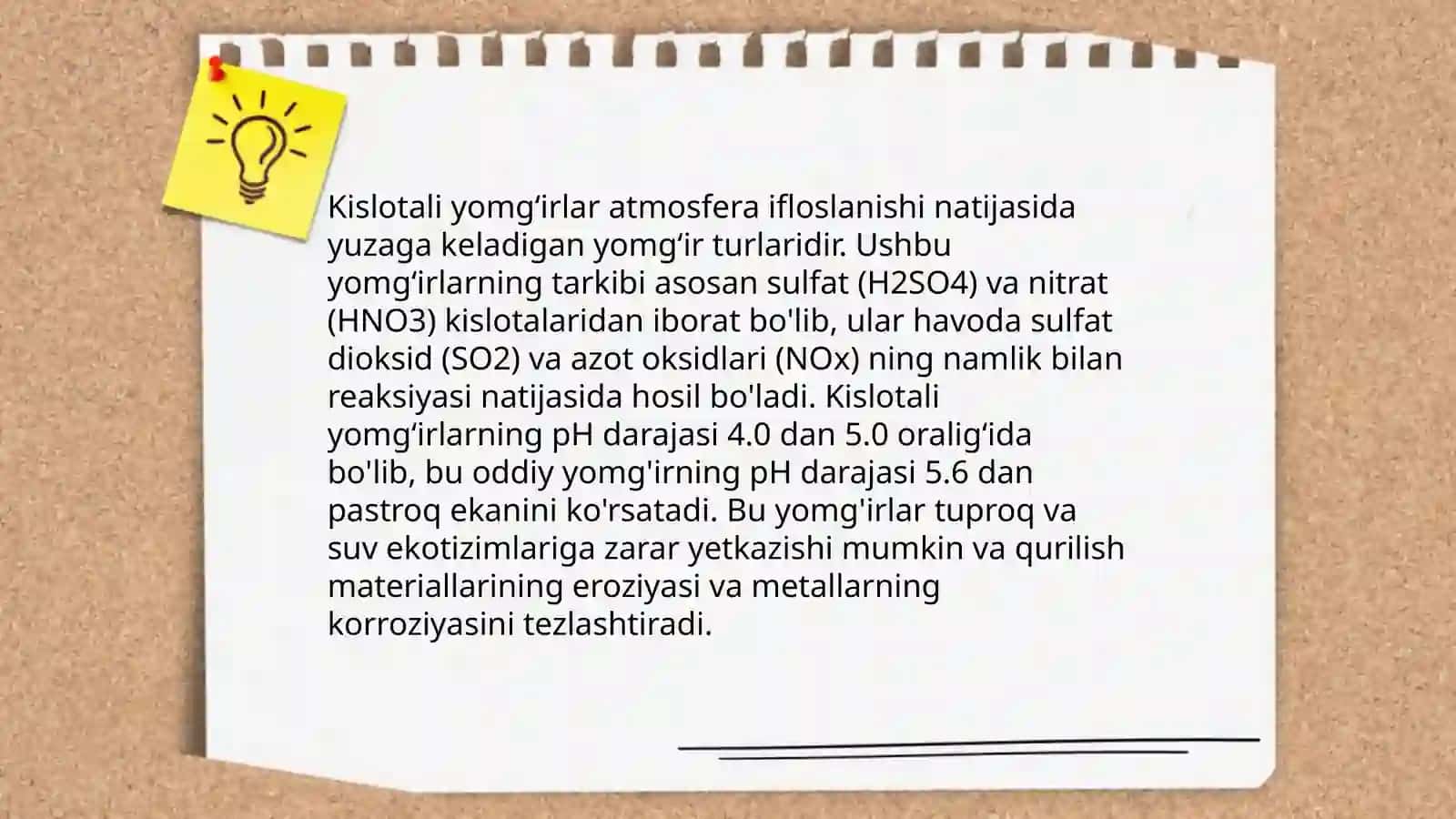 Kislotali yomgʻirlar 4