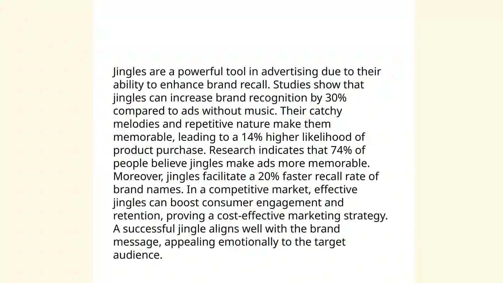 Music and Advertising 4