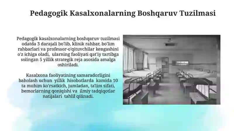 Pedagogik Kasalxonalarga Kirish 4