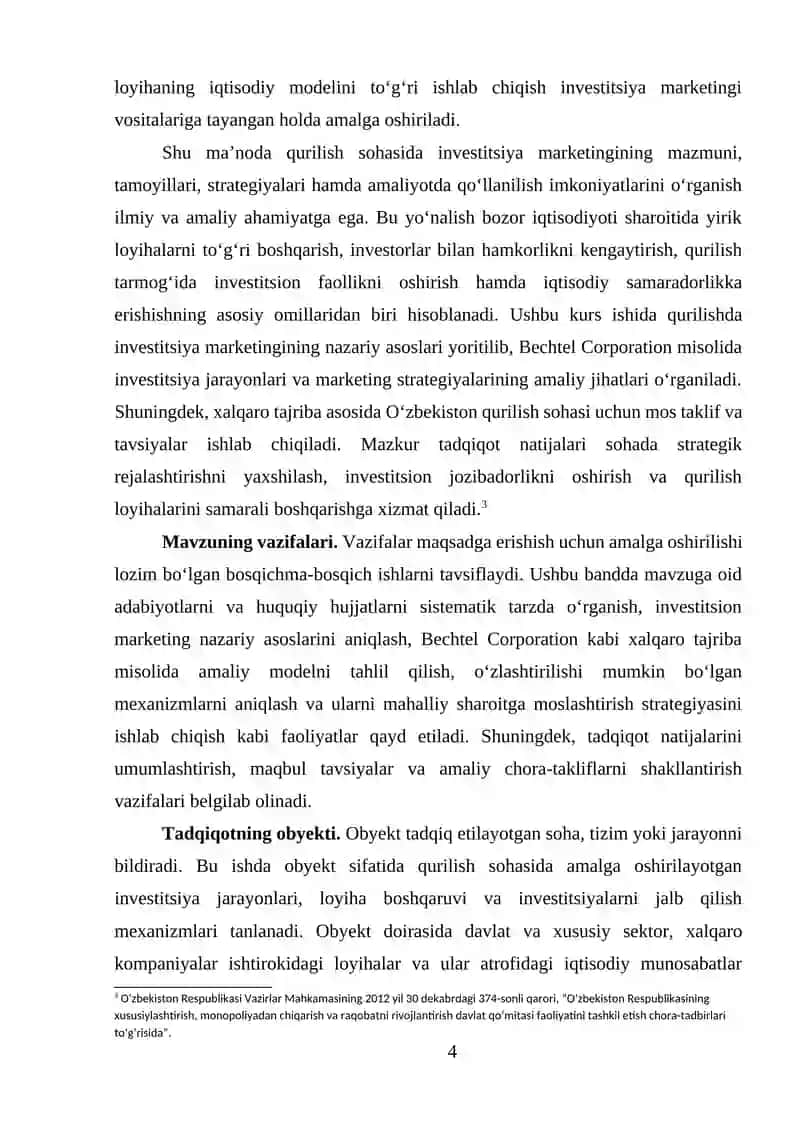 Qurilishda Marketing Faoliyati Samaradorligini Baholash 4