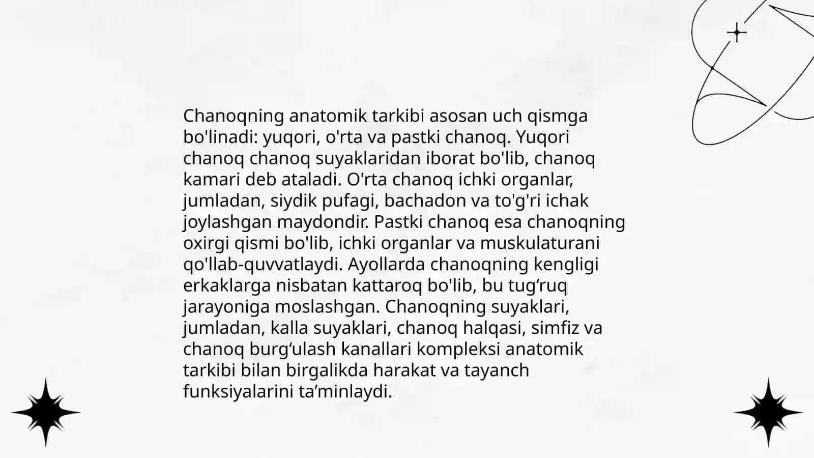 Chanoq va oyoq suyaklari 4