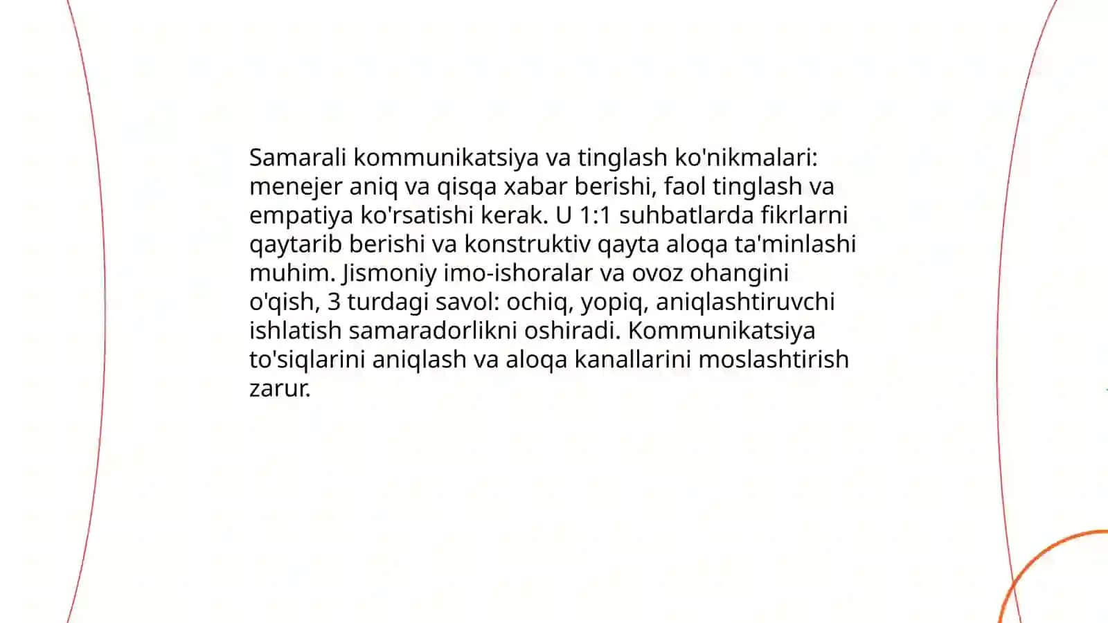 Menejer shaxsining roli va sifatlari 4