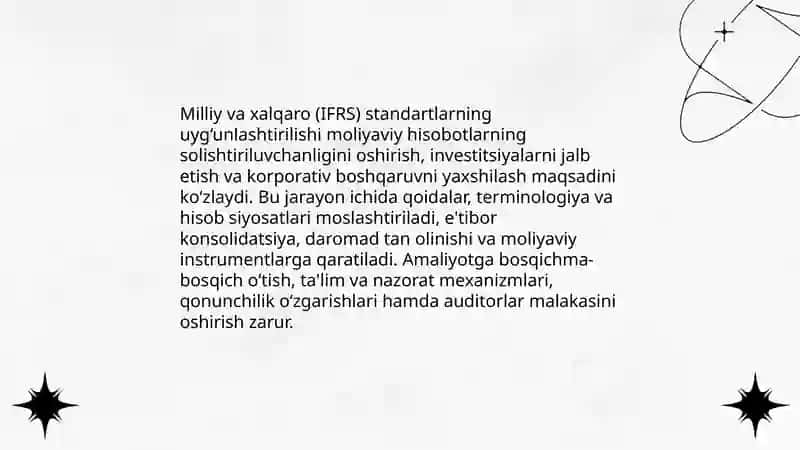 Buxgalteriya hisobi standartlari va vazifalari 4