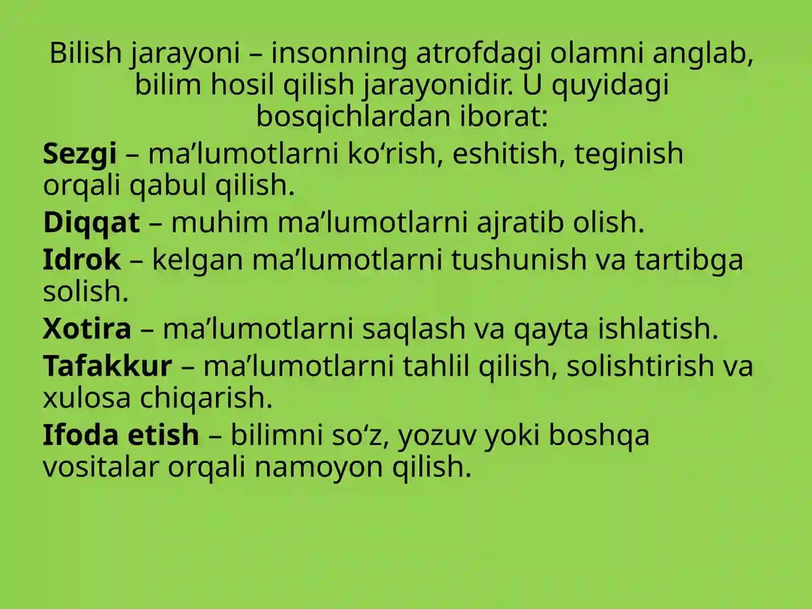 TERMIZ FILIALI DAVOLASH ISHI 1 FAKULTETI 207 -A GURUH TALABASI SHERALIYEV LOCHINBEKning Psixologiya fanidan tayyorlagan mustaqil ishi 4