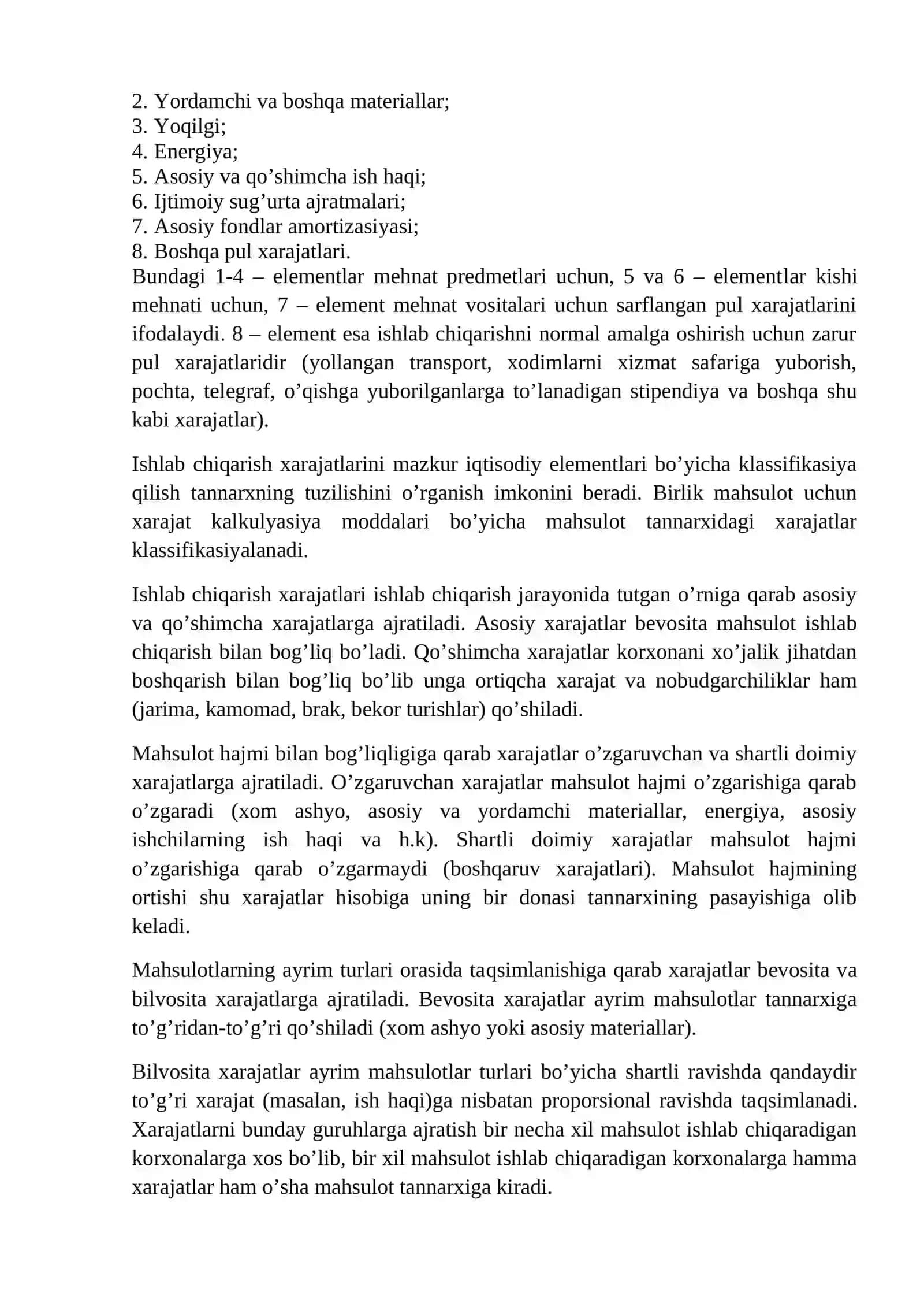KORXONA XARAJATLARI 4