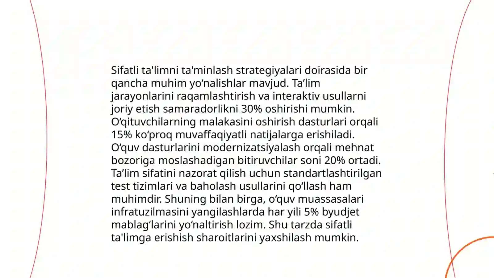 Ta'lim siyosati va boshqaruv tizimi 4