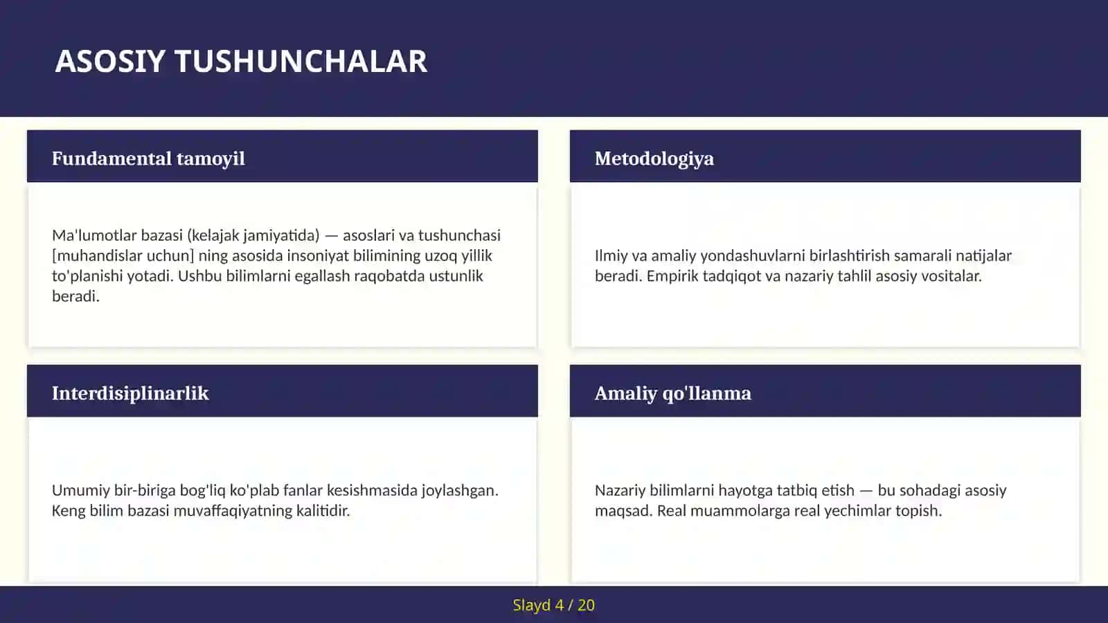 Ma'lumotlar bazasi (kelajak jamiyatida) — asoslari va tushunchasi [muhandislar uchun] 4