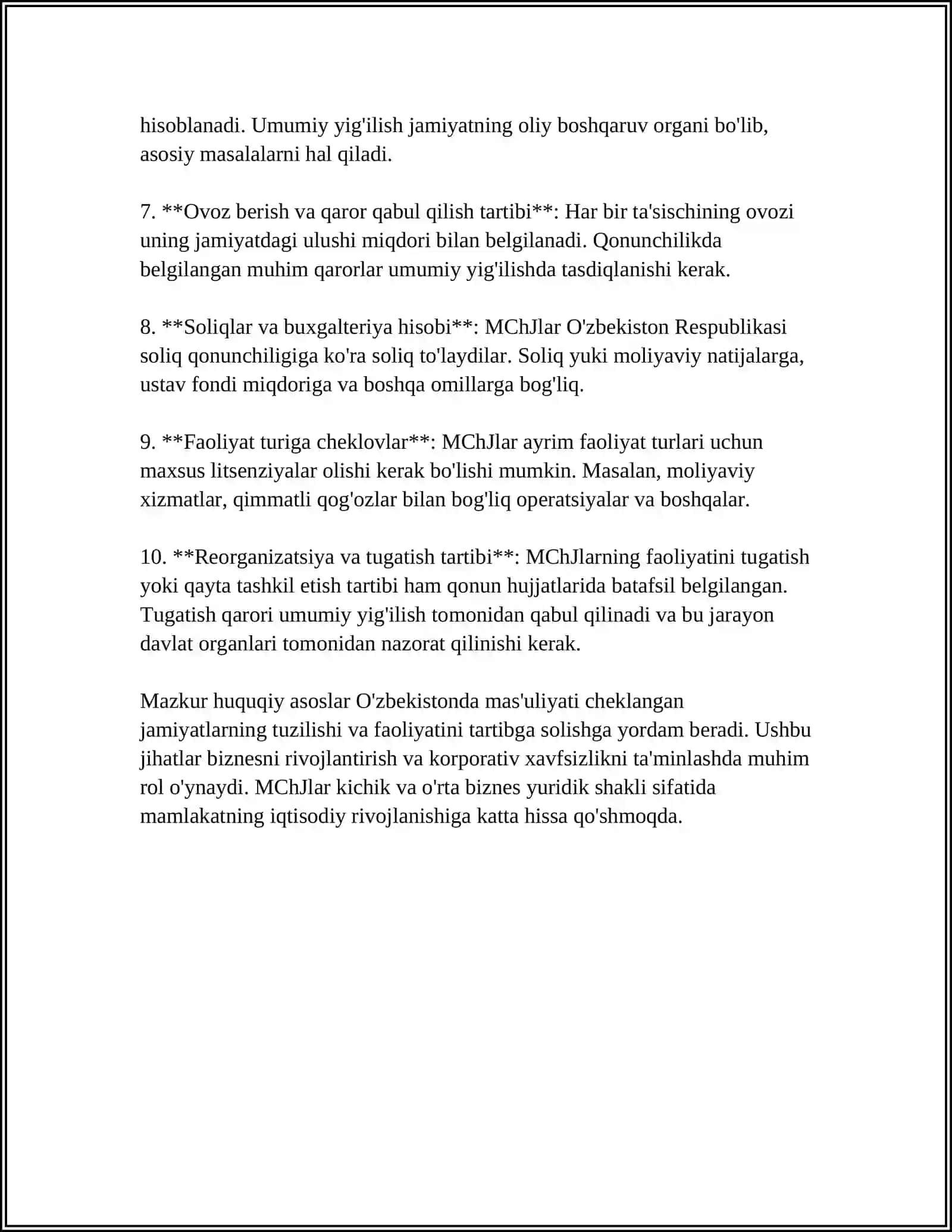 MASULYATI CHEKLANGAN JAMIYAT 4