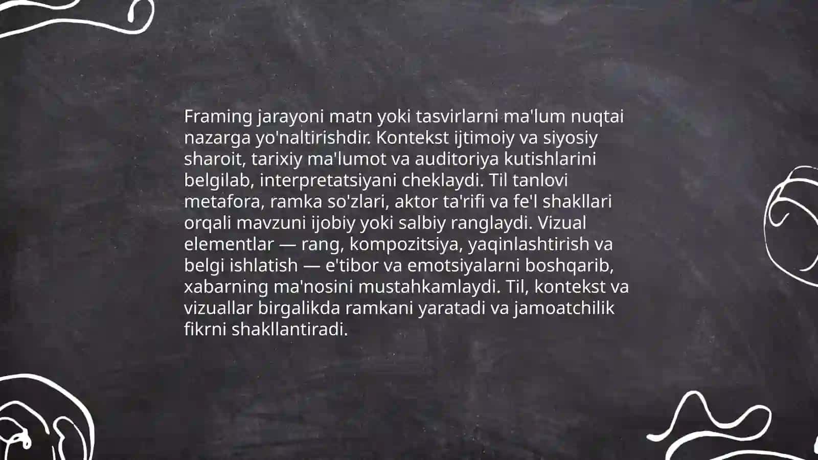 Framing nazariyasini qo'llaganlik asosi va Astroturfing metodi haqida 4
