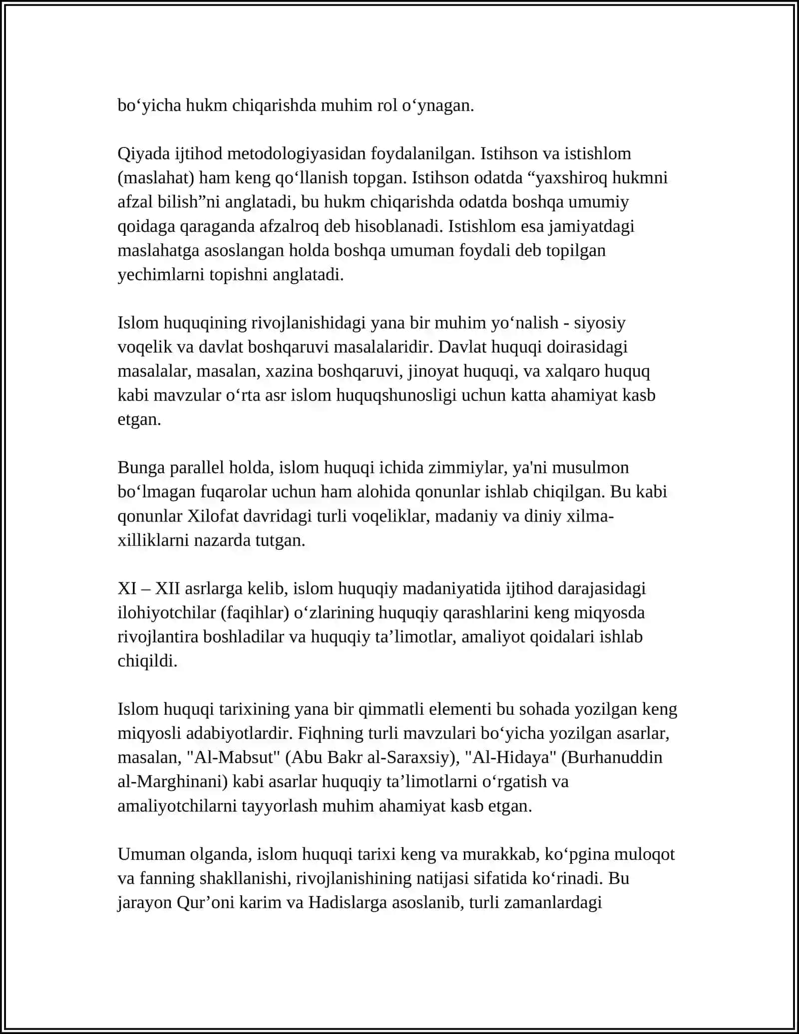 ISLOM FIQHIY MAKTABLARI 4