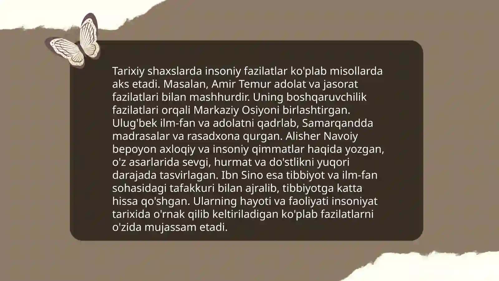 Shaxslar haqidagi rivoyatlarda inson omilining tasvirlanishi 4